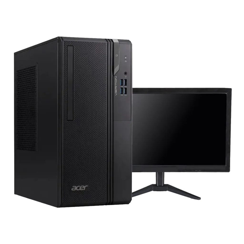 Acer Veriton VS2720G Desktop | Intel Core i3 14th 14100 | 8GB RAM | 512GB SSD | 19.5″ Display Monitor | 3 Years Authorized Warranty